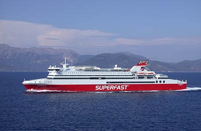 Superfast Ferries Fähren mit Aferry.at